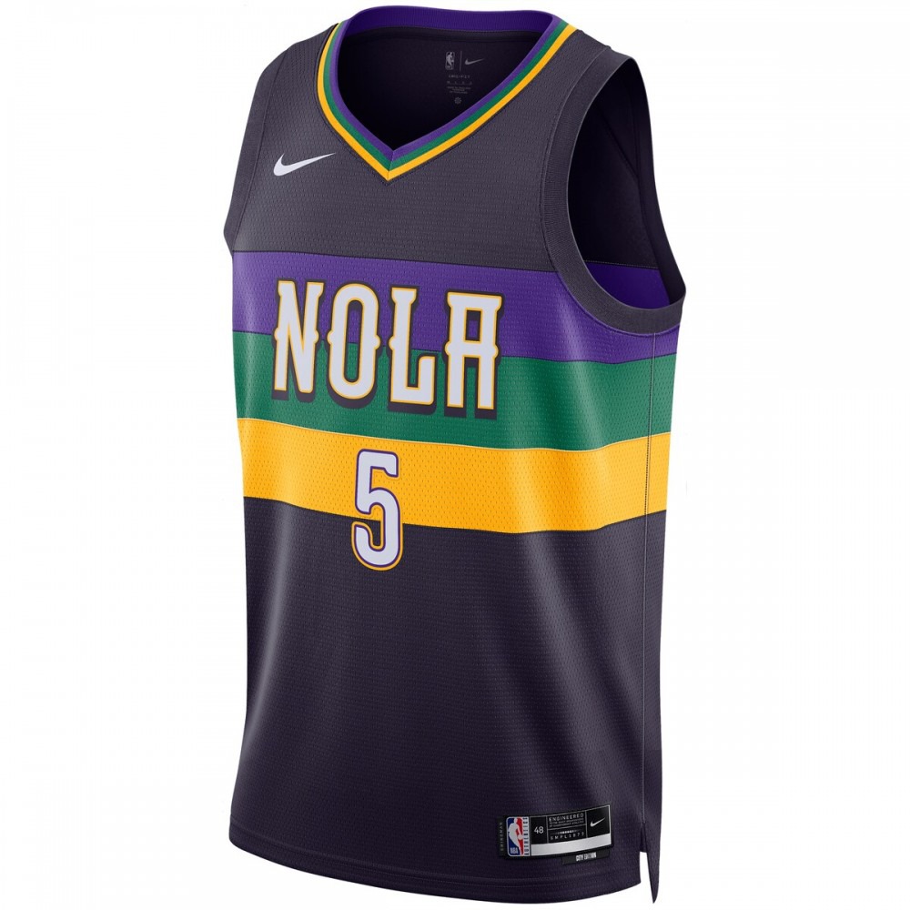 Herbert Jones New Orleans Pelicans Unisex 2022/23 Swingman Jersey - City Edition - Purple-Pro Kit Vault | Brand New 26/27 Sports Jerseys